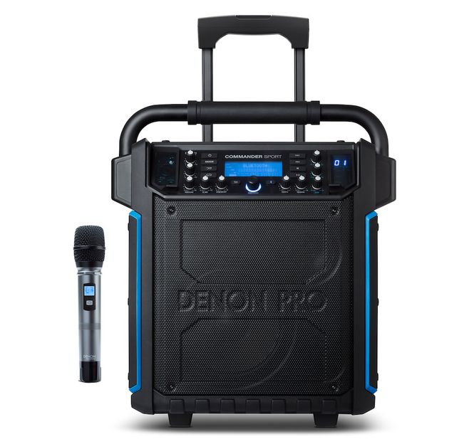 Hovedbilde Denon Commander Sport, Portabel PA, Vannavvisende, Batteridrift