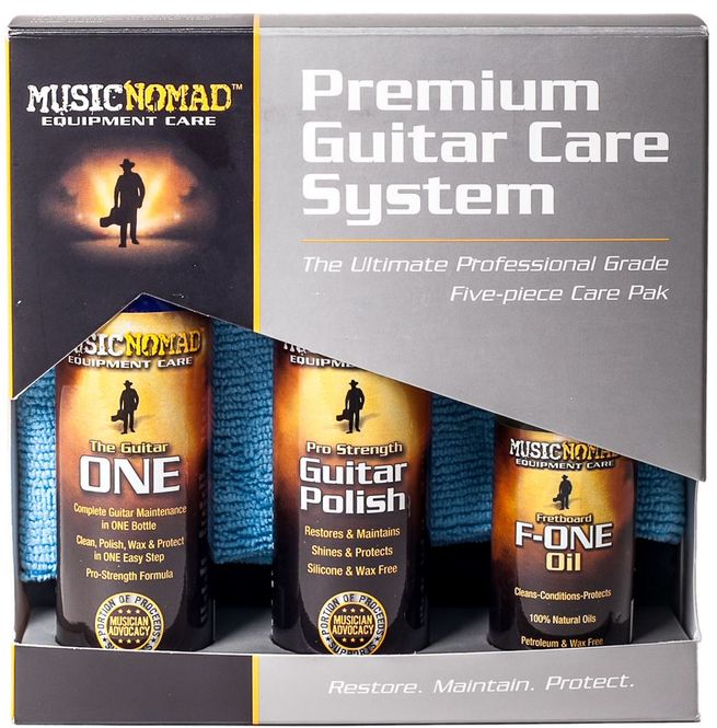 Hovedbilde Music Nomad Premium Guitar Care System (5 Pack)