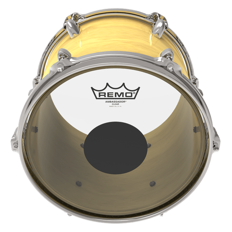 Remo CS-0313-10 Batter, Controlled Sound®, Clear, Black Dot 13