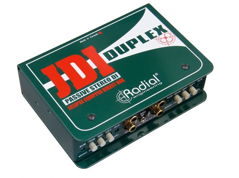 Radial JDI Jensen Stereo Passive DI, Direct Box