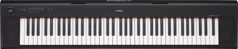 Yamaha NP32B Piaggero, 76 tangenter, Black