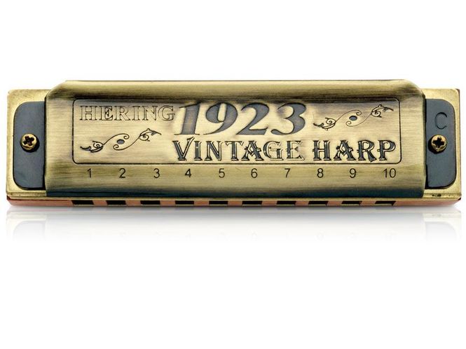 Hovedbilde Hering 1020 D dur Vintage Harp munnspill