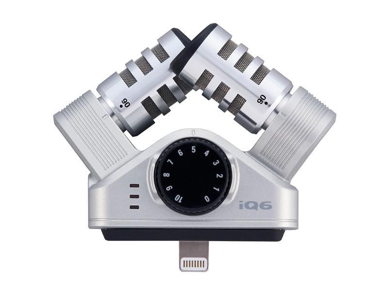 Zoom IQ6 X/Y mikrofon for iPhone 5, iPad, iPod