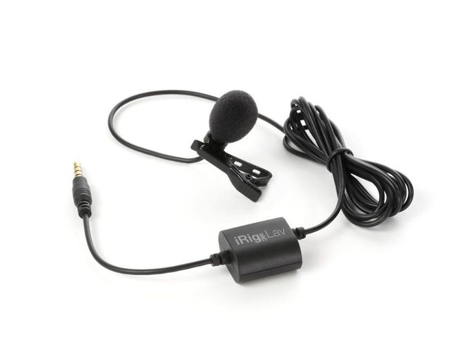 Hovedbilde IK Multimedia iRig Mic Lav, mygg/clip-on mikrofon for iPhone og 