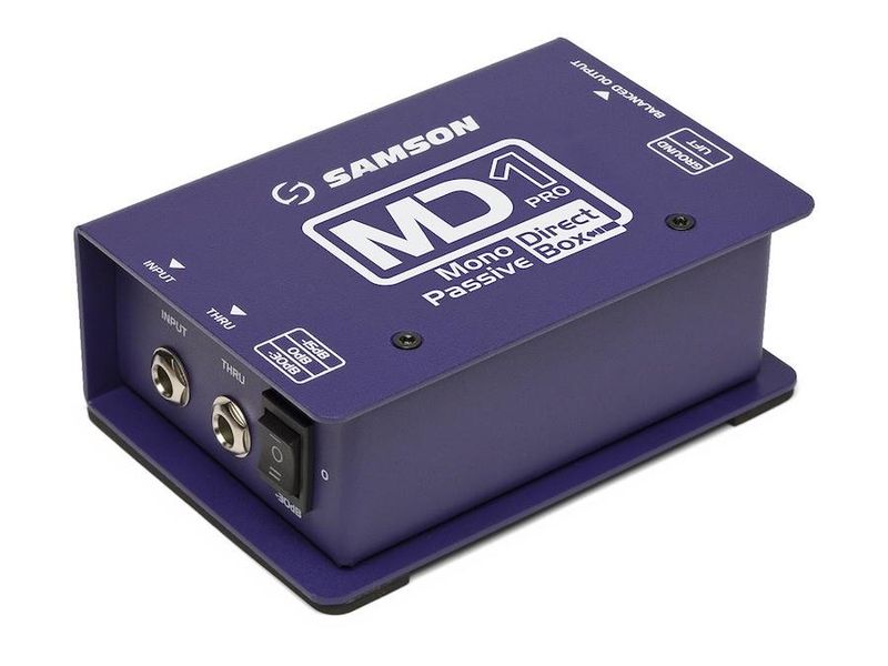 Samson S-MAX MD1PRO passiv DI-box