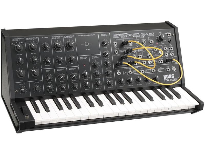 Korg MS-20 Mini, Monophonic Analog Synth, 37 minitangenter