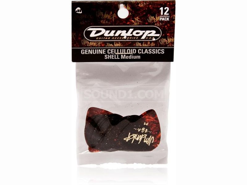 Dunlop Genuine Celluloid Classic Medium - 12-pack