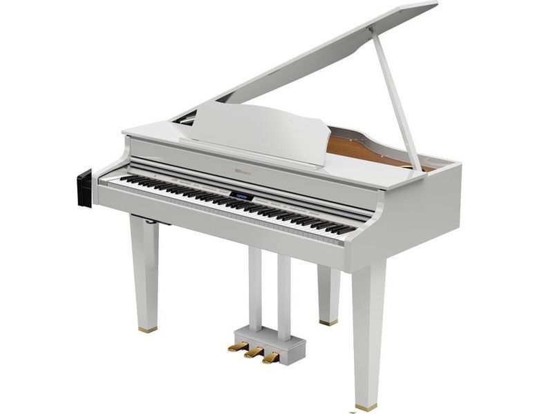 Roland GP607-PW digitalt flygel, polert hvit
