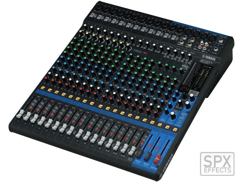 Yamaha MG20XU, USB mikser m/ effekter, 20 kanaler