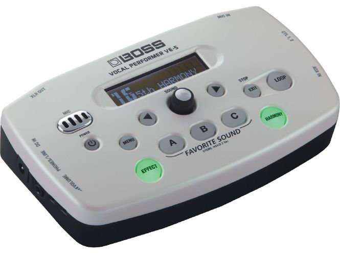 Hovedbilde Boss VE-5-WH vokalprosessor, Hvit