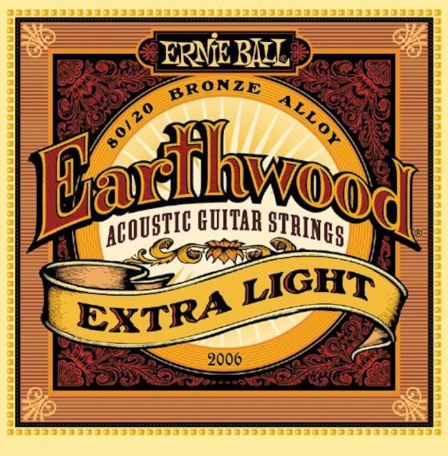 Hovedbilde Ernie Ball EB-2006 Earthwood Bronze Extra Light 10-50.