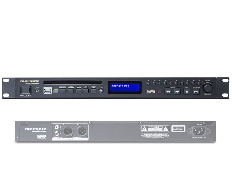 Marantz PMD-326C CD-spiller m. USB og AUX inn.