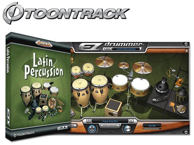 Hovedbilde Toontrack EZX Latin Percussion