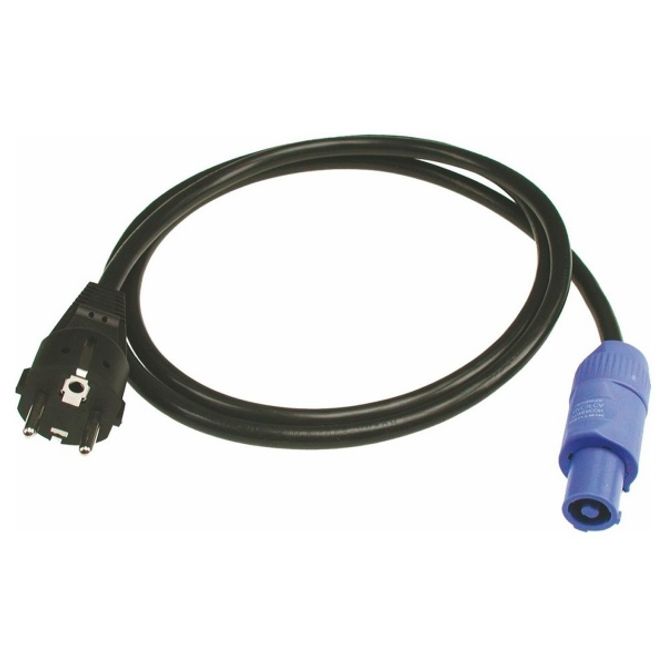 Hovedbilde Klotz Powercon kabel A-type IEC Schuko, 5 m