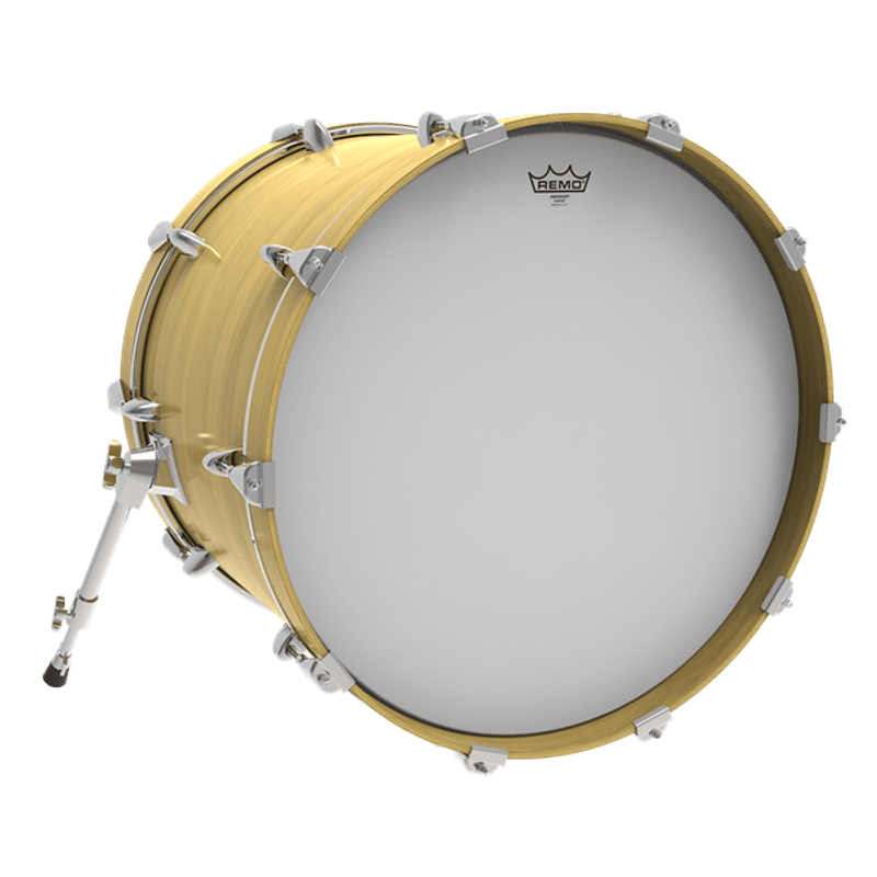 Remo BD-0118-00 Bass, Diplomat®, Coated, 18