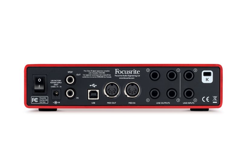 Focusrite Scarlett 6i6 MkII