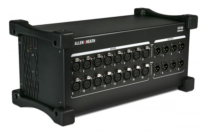 Hovedbilde Allen & Heath DX168 AudioRack dLive 16/8 XLR I/O