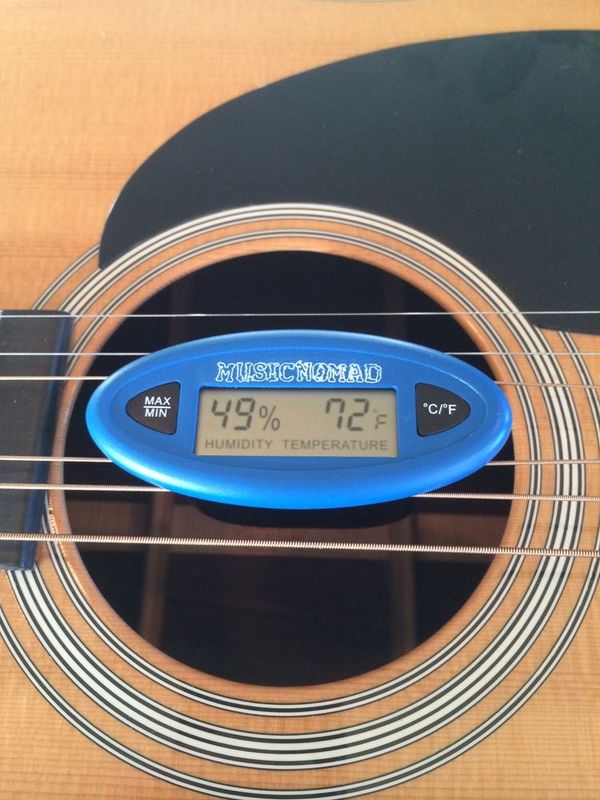 Music Nomad The HumiReader - Humidity & Temperature Monitor - 3 in 1