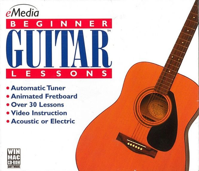 Hovedbilde eMedia Guitar Beginner Lessons