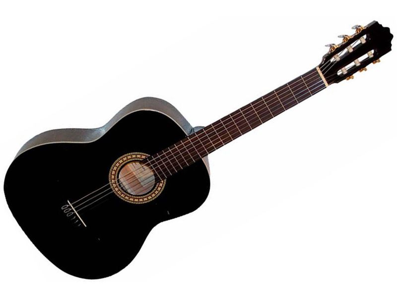 Morgan CG10 Nylonstrengsgitar, 1/2 str., Black