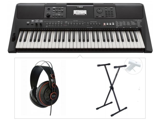 Hovedbilde Yamaha PSR-E463 Keyboardpakke