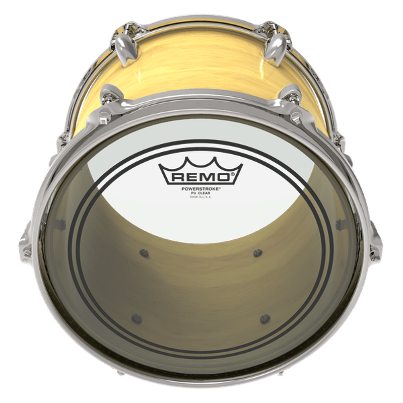 Remo P3-0312-BP Batter, Powerstroke® P3, Clear, 12