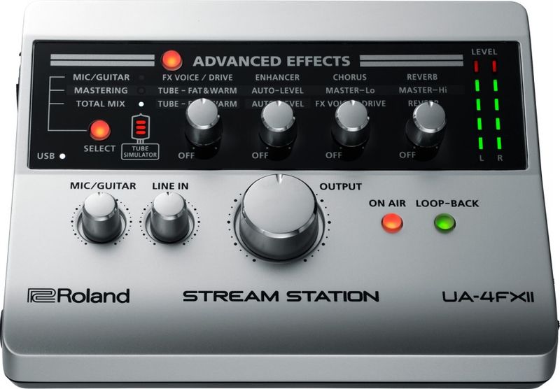 Roland UA-4FX2 Stream Station, USB Lydkort