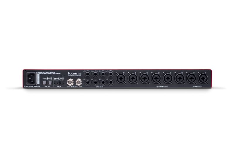 Focusrite Scarlett Octopre Dynamic, 8 X Mik/Linje med Compressor & ADAT