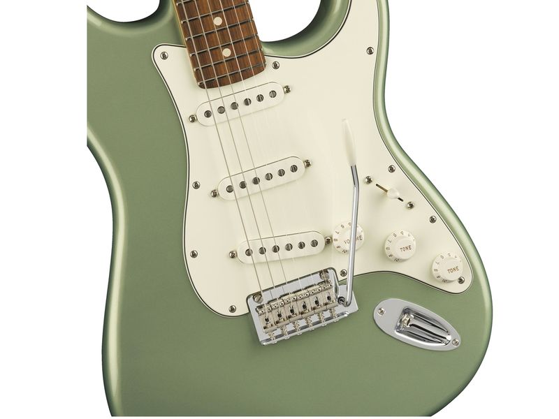 Fender Player Stratocaster, Pau Ferro Fingerboard, Sage Green Metallic
