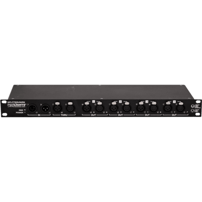 Hovedbilde ProLights Splitter4WRK Signaldistributør