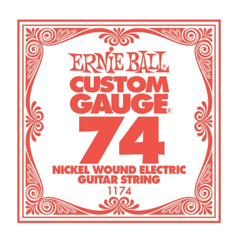 Ernie Ball EB-1174, løs streng, wound, til el-gitar .074w