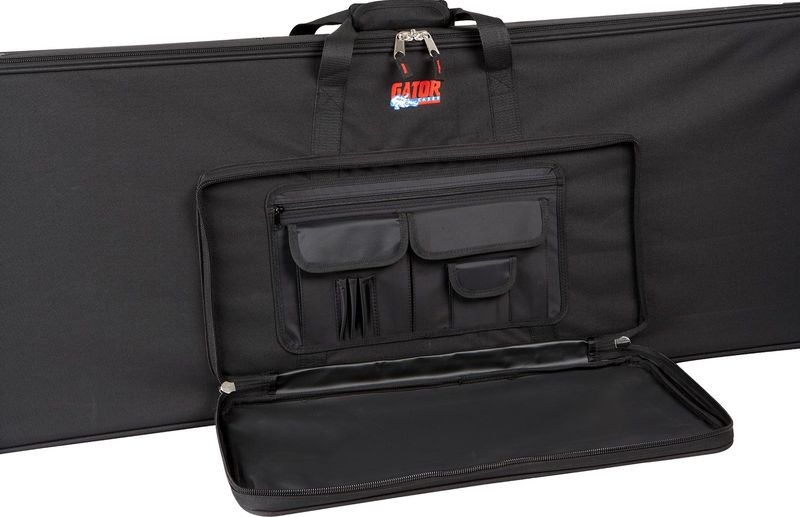 Gator GK76, 76 tangenter semihard keyboard koffert m/hjul